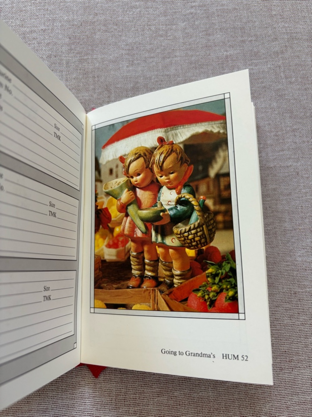 Goebel Cream and Red Collectors Registry Book - Picture 9 of 13